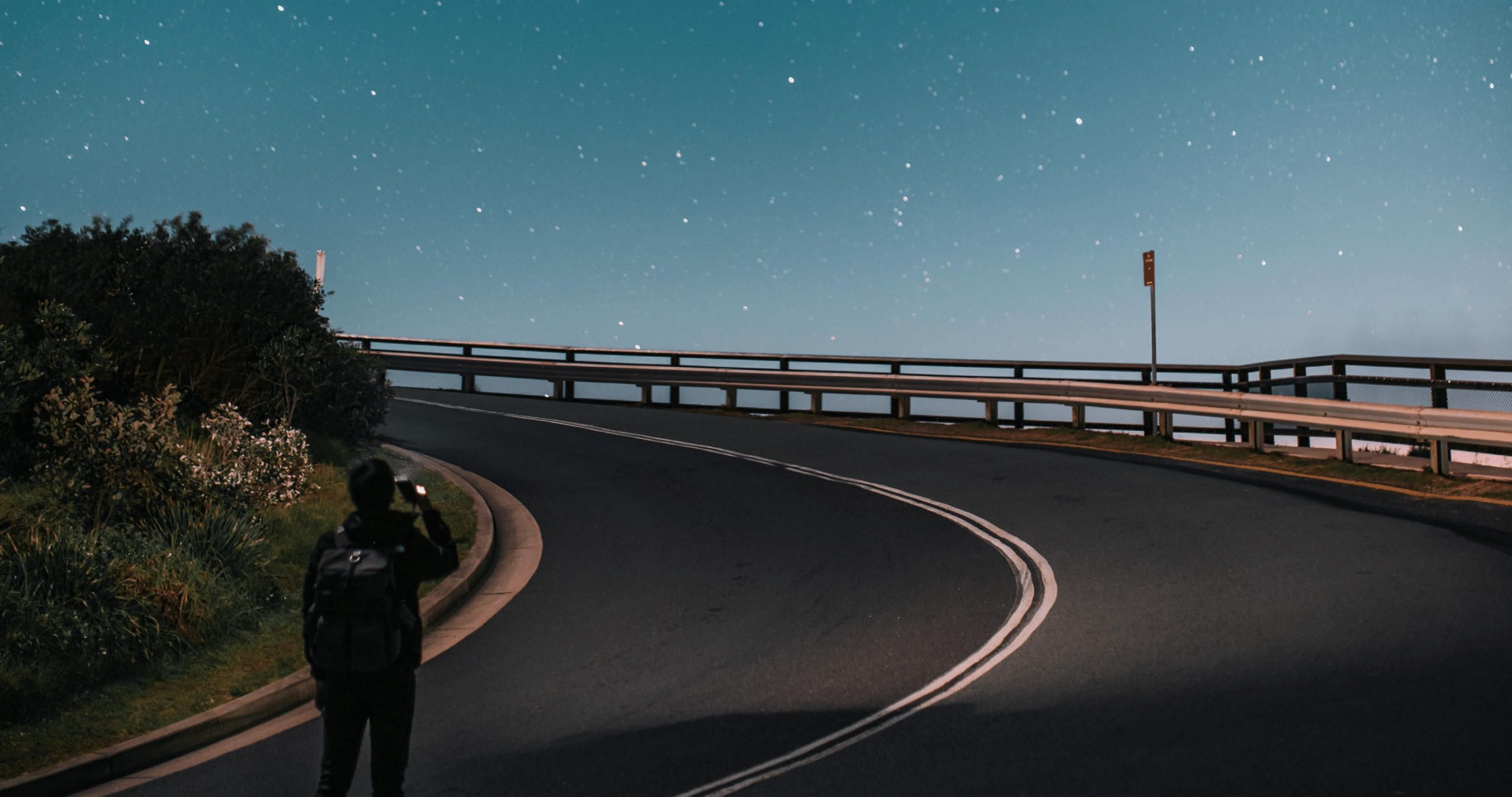 Beautiful night sky with stars